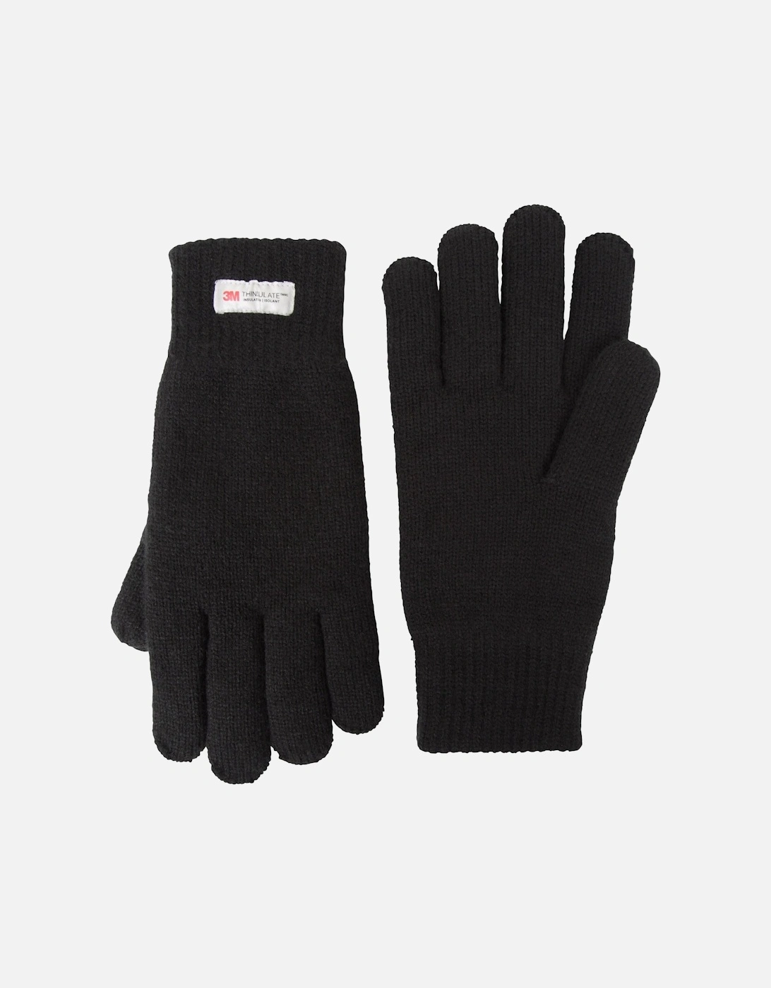 Mens Thinsulate Knitted Gloves, 4 of 3