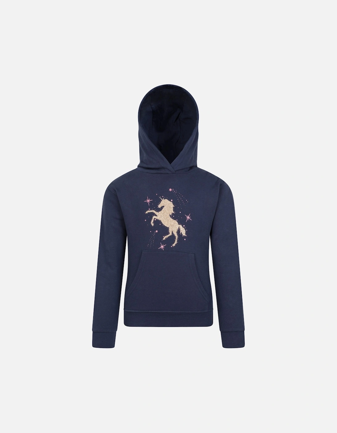 Childrens/Kids Unicorn Organic Hoodie, 5 of 4