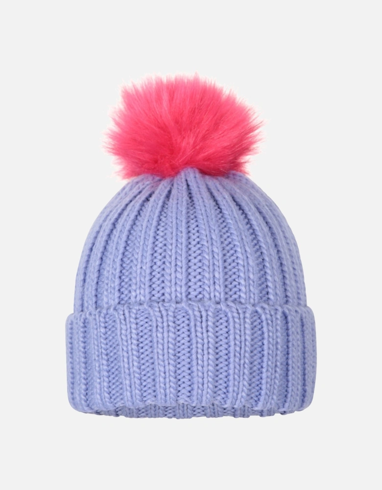 Childrens/Kids Geneva Contrast Beanie