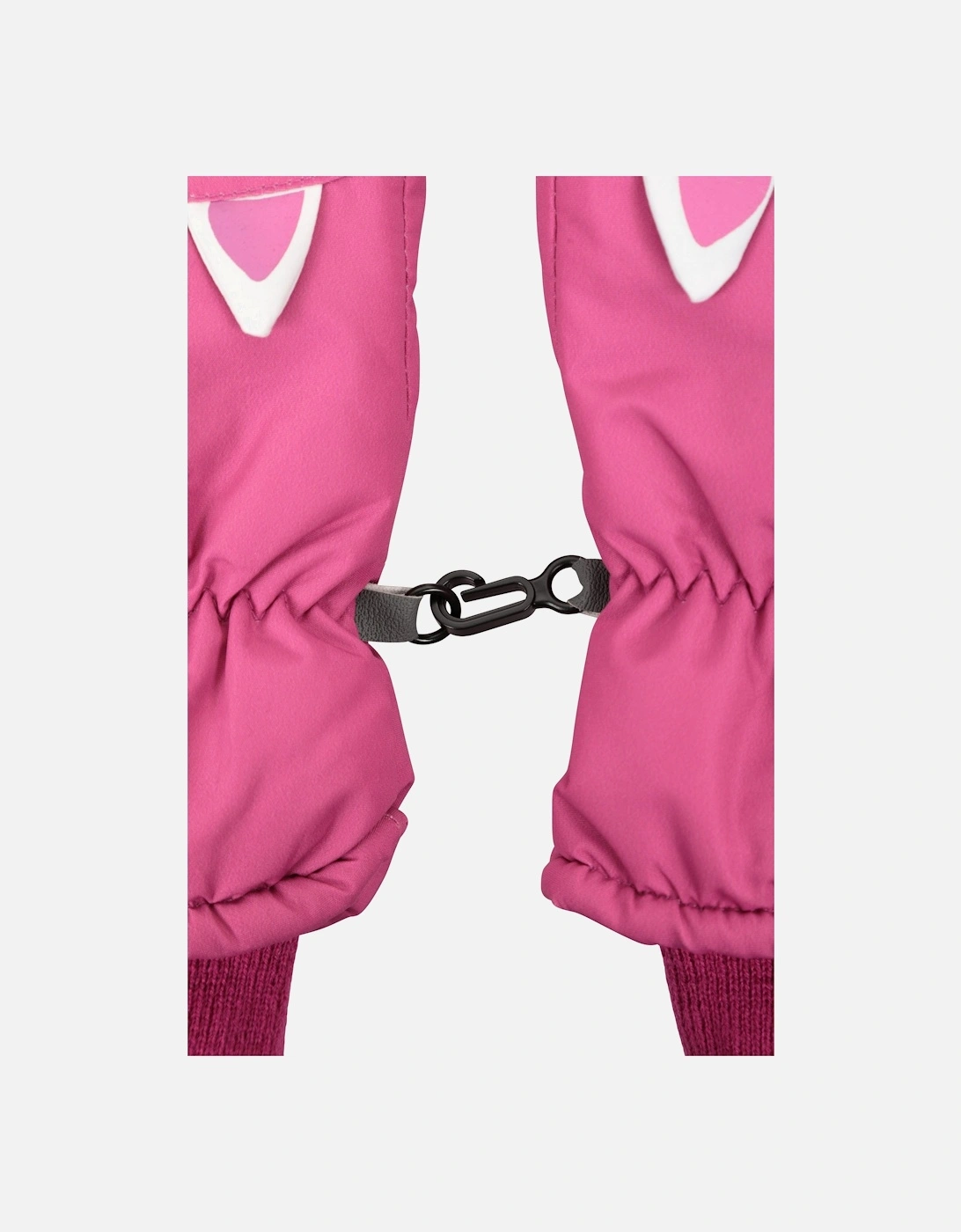 Girls Critter Unicorn Ski Mittens