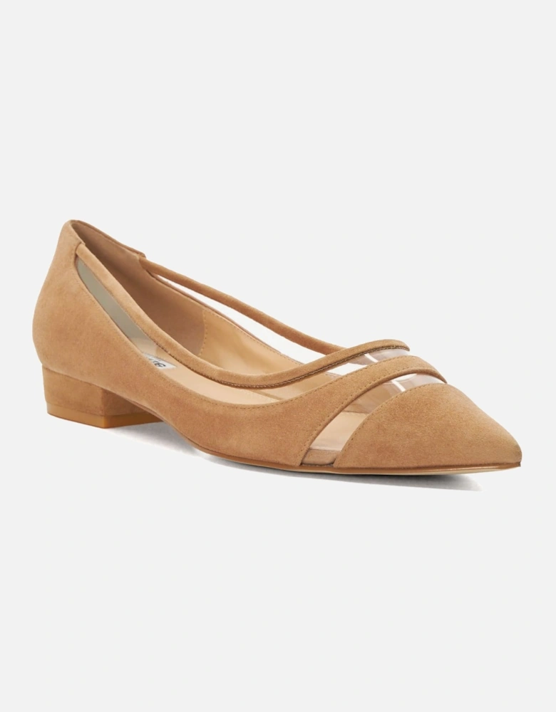 Ladies Hepburn - Pointed Cut Out Ballet Flats