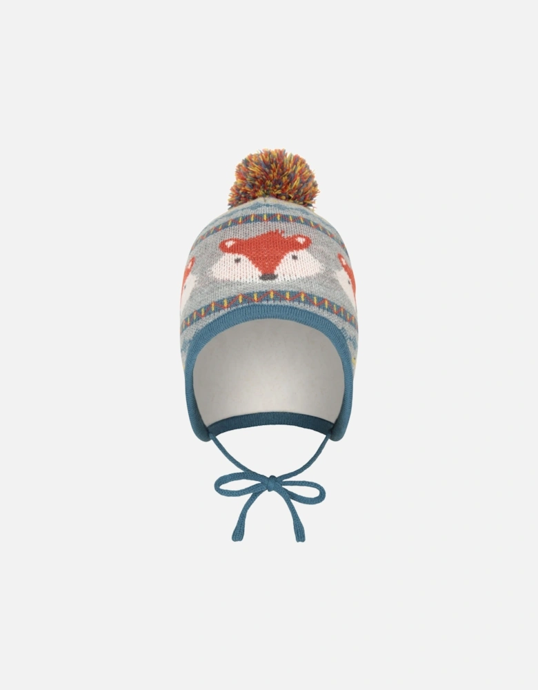 Childrens/Kids Fox Trapper Hat