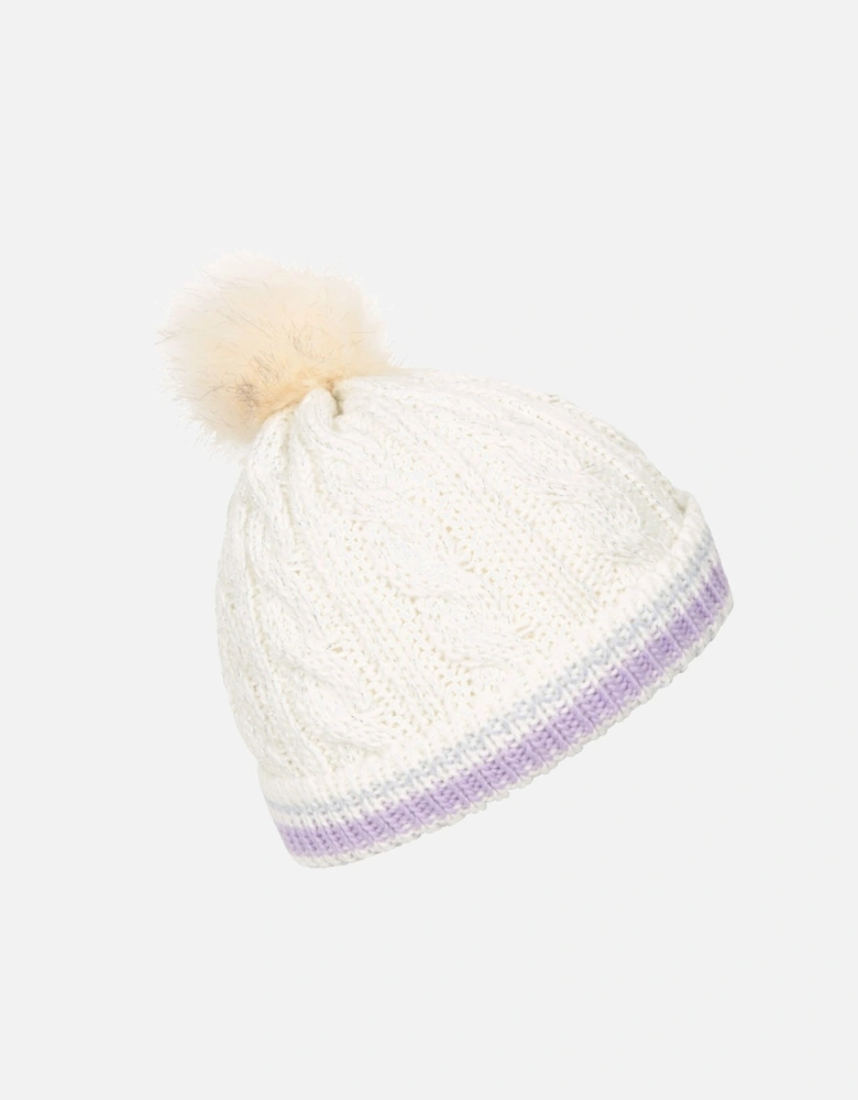 Childrens/Kids Unicorn Pom Pom Beanie