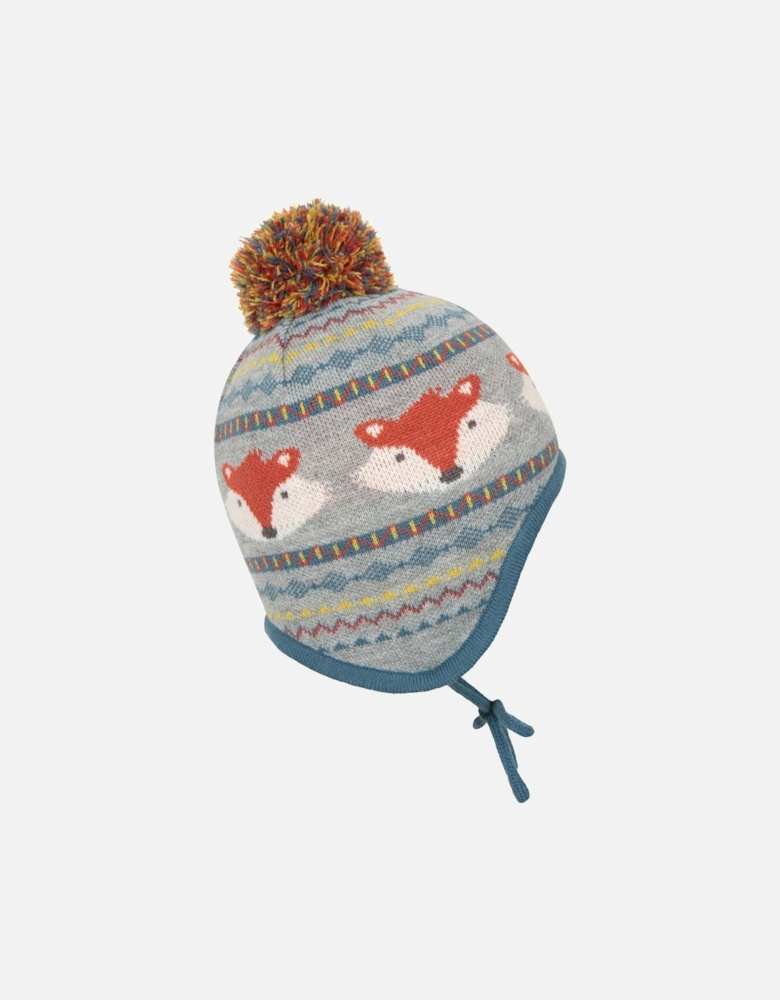 Childrens/Kids Fox Trapper Hat