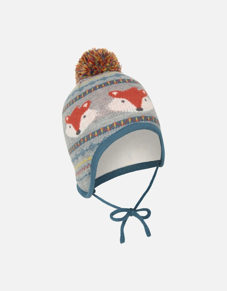 Childrens/Kids Fox Trapper Hat