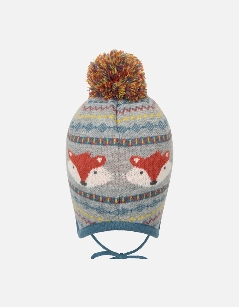 Childrens/Kids Fox Trapper Hat