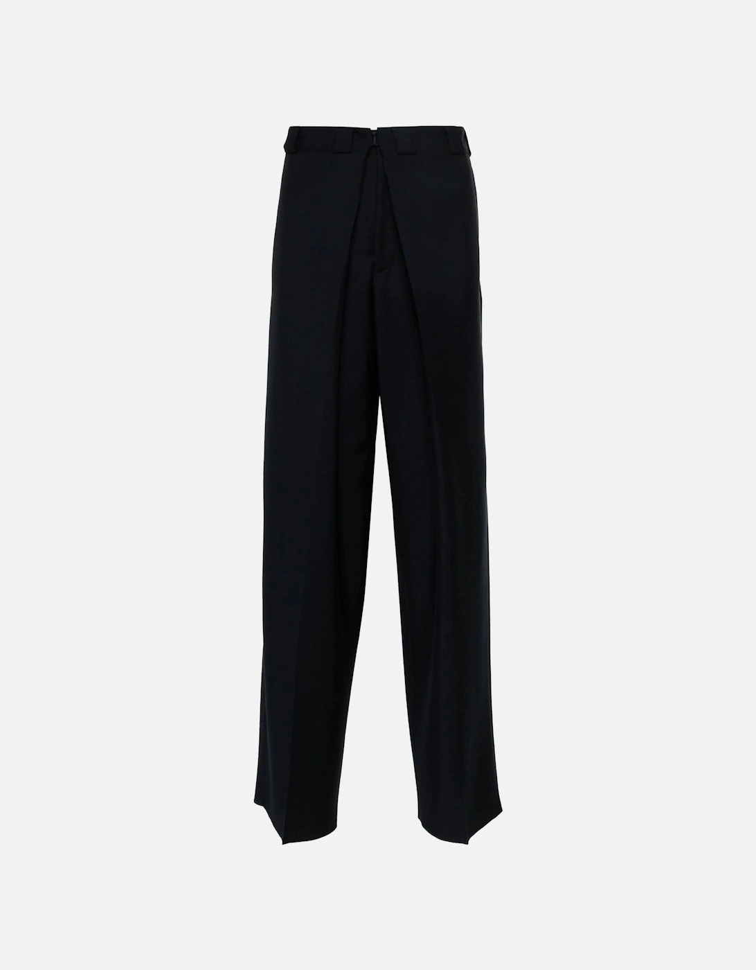 Mohair Wool Mix Trousers Navy, 9 of 8