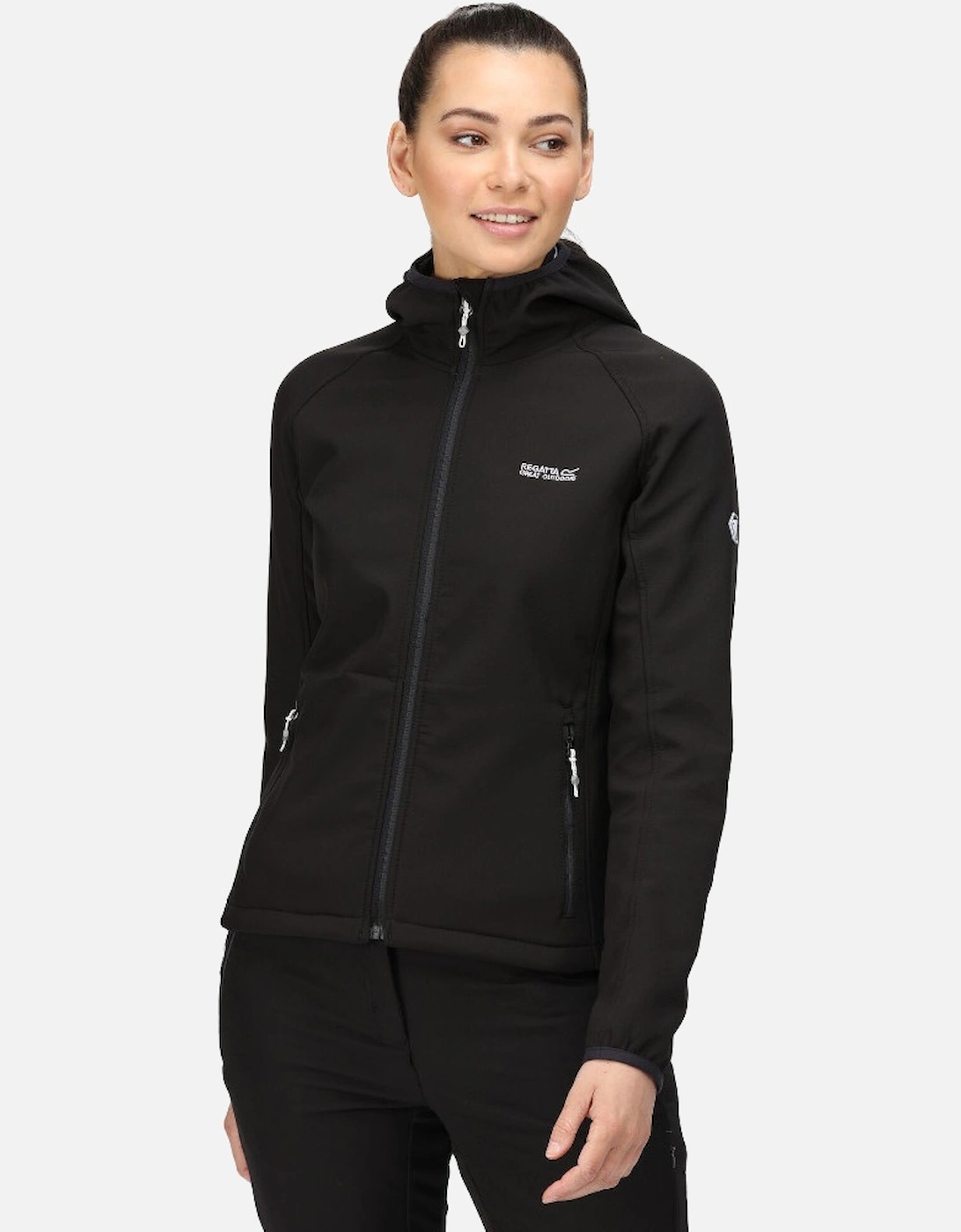 Womens Arec III Warm Water Repellent Softshell Coat, 5 of 4