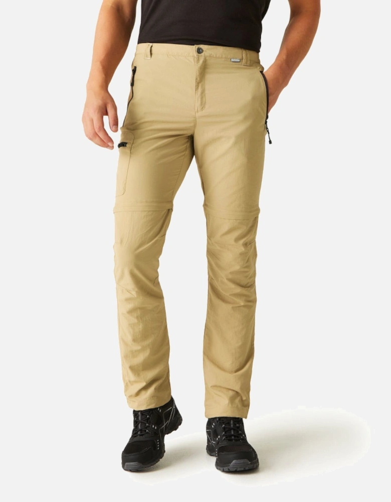 Mens Leesville Zip Off Lightweight Walking Trousers