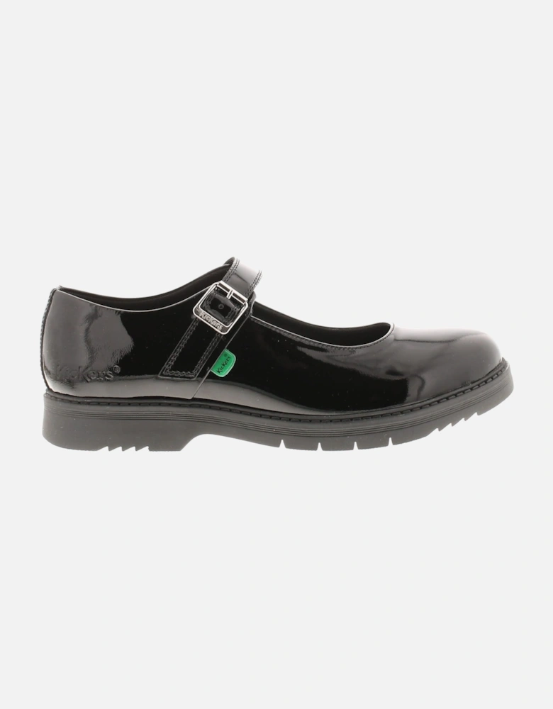 Womens Work Shoes School Finley mj Buckle black UK Size