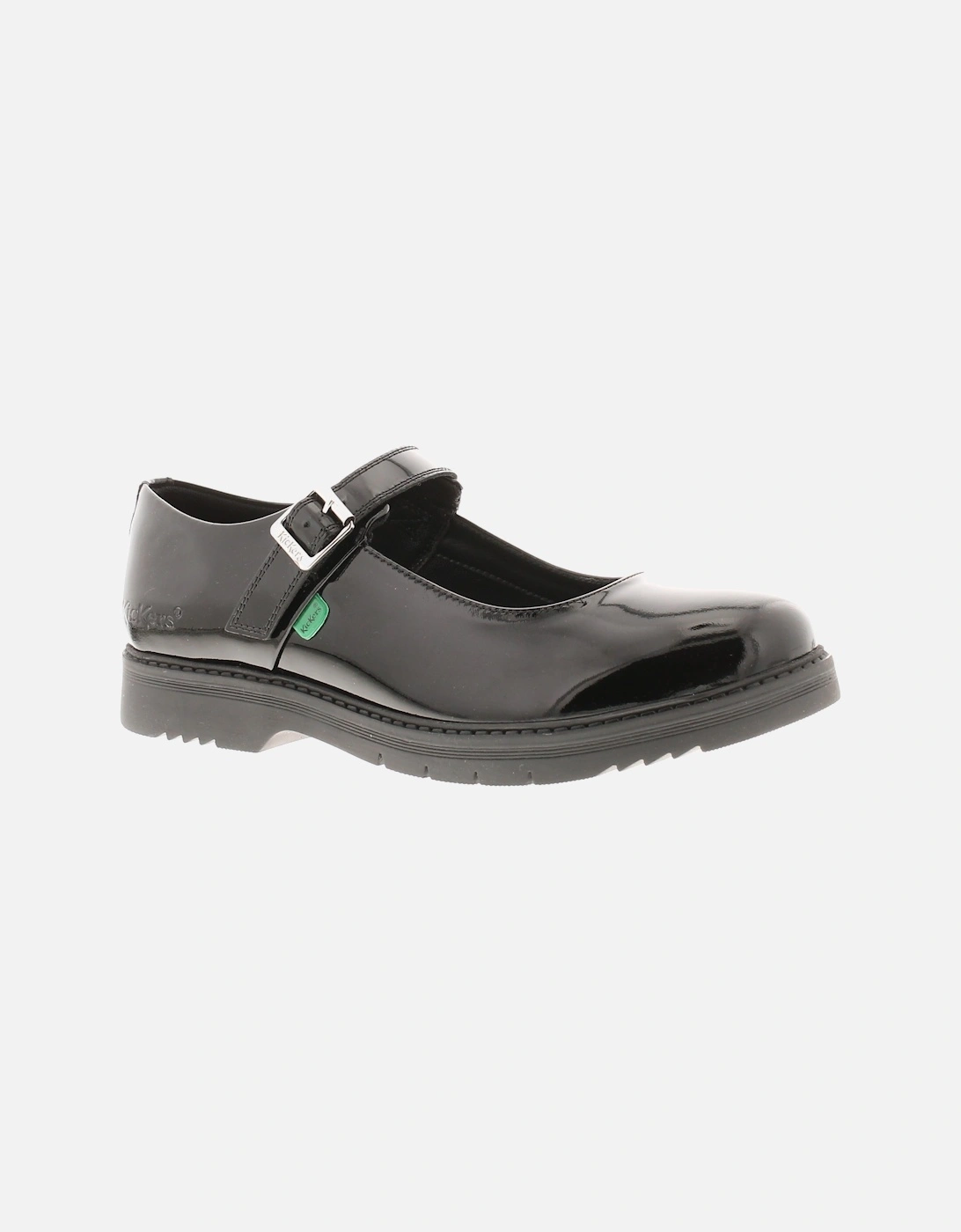 Womens Work Shoes School Finley mj Buckle black UK Size, 6 of 5