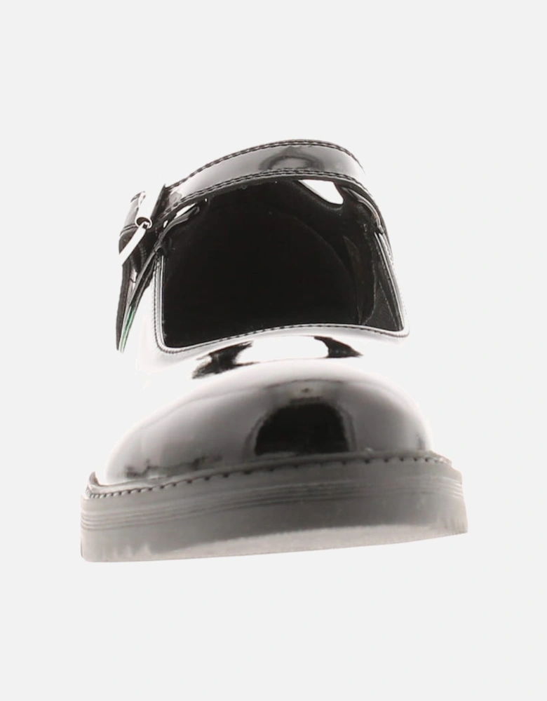 Womens Work Shoes School Finley mj Buckle black UK Size