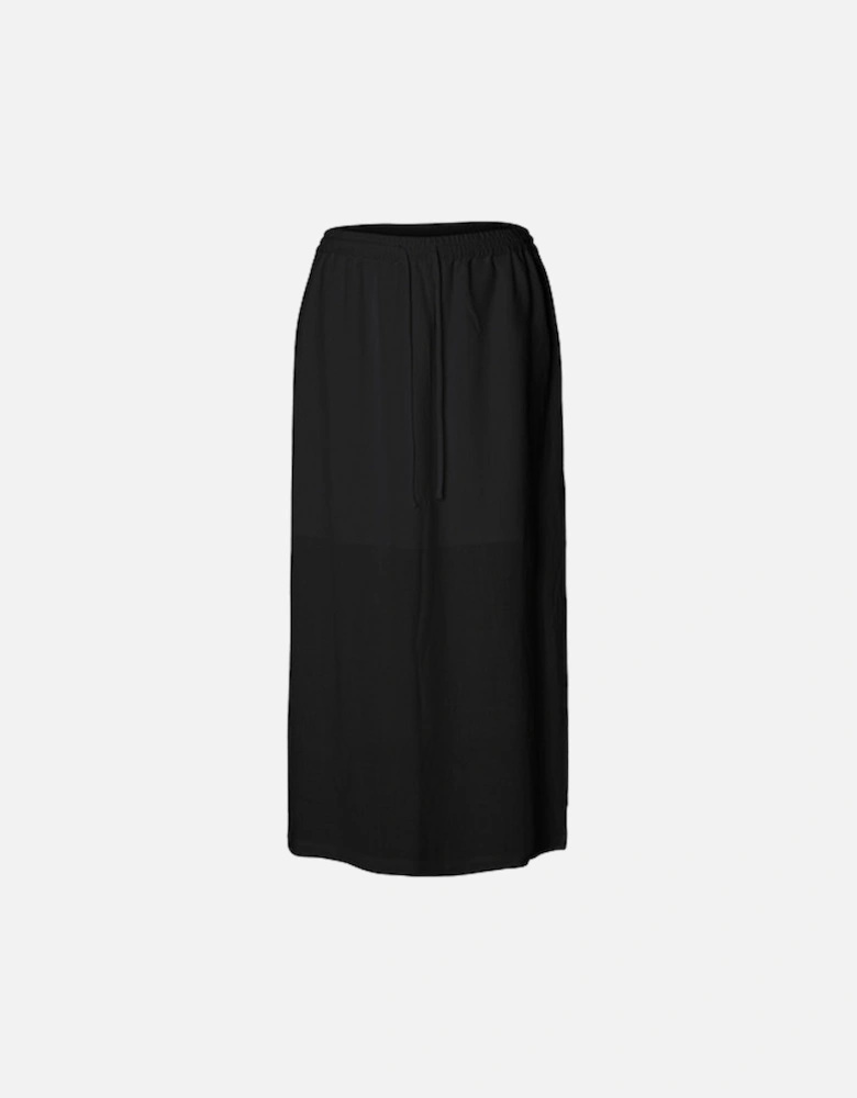 Femme Slfviva Ankle Skirt Black