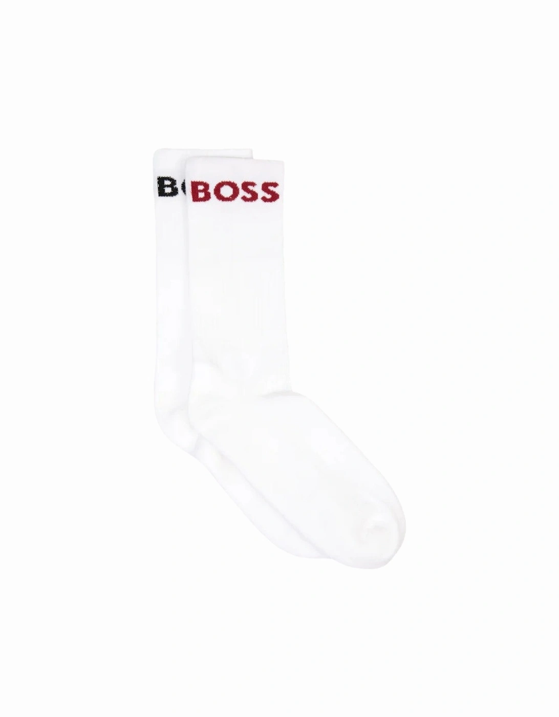 BOSS Black 2P RS Sport Col CC Socks 10241209 113 Open White, 2 of 1