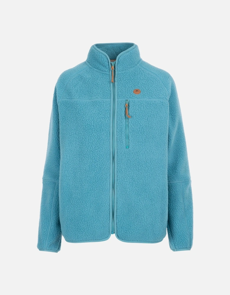 Womens/Ladies Quake Leather Trim Fleece Jacket