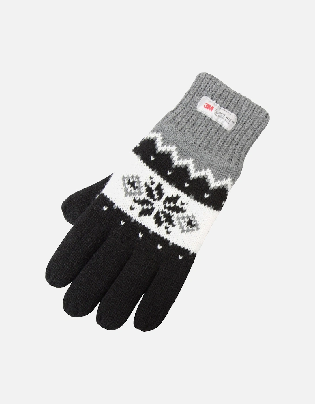 Womens/Ladies Thinsulate Fair Isle Gloves