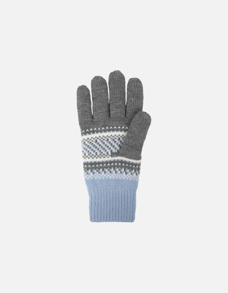 Womens/Ladies Thinsulate Fair Isle Gloves