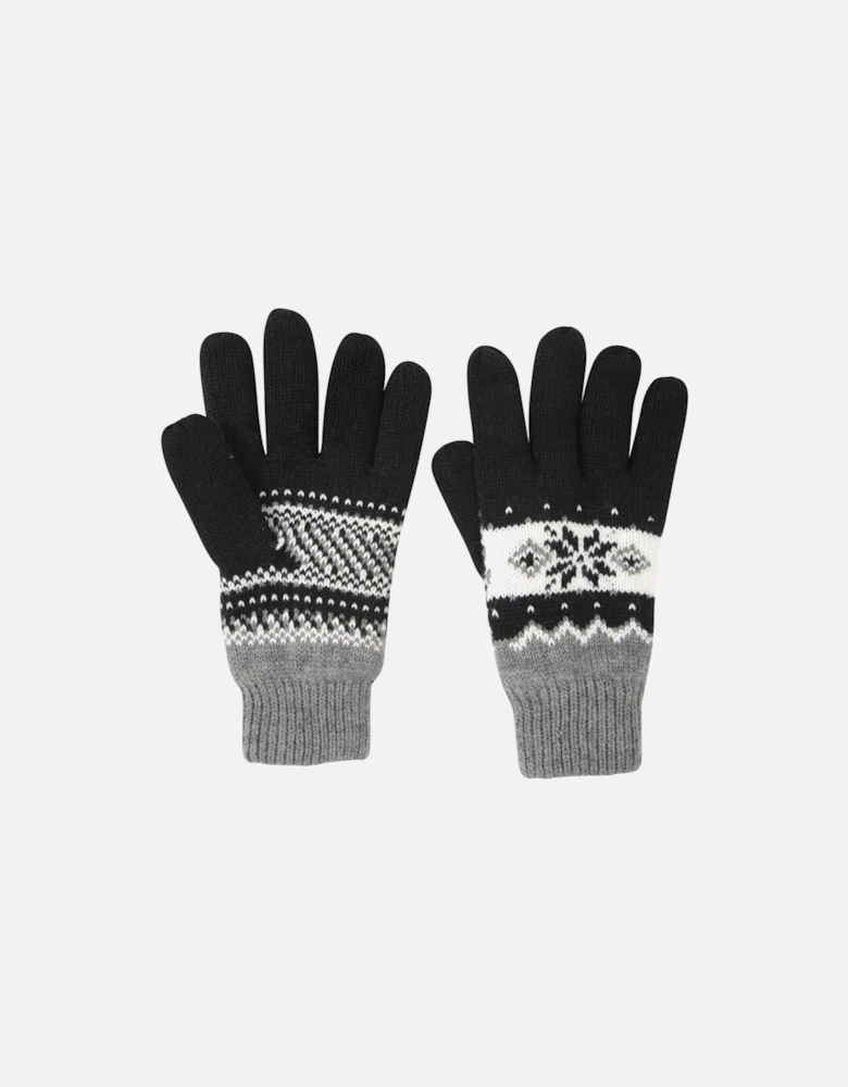 Womens/Ladies Thinsulate Fair Isle Gloves