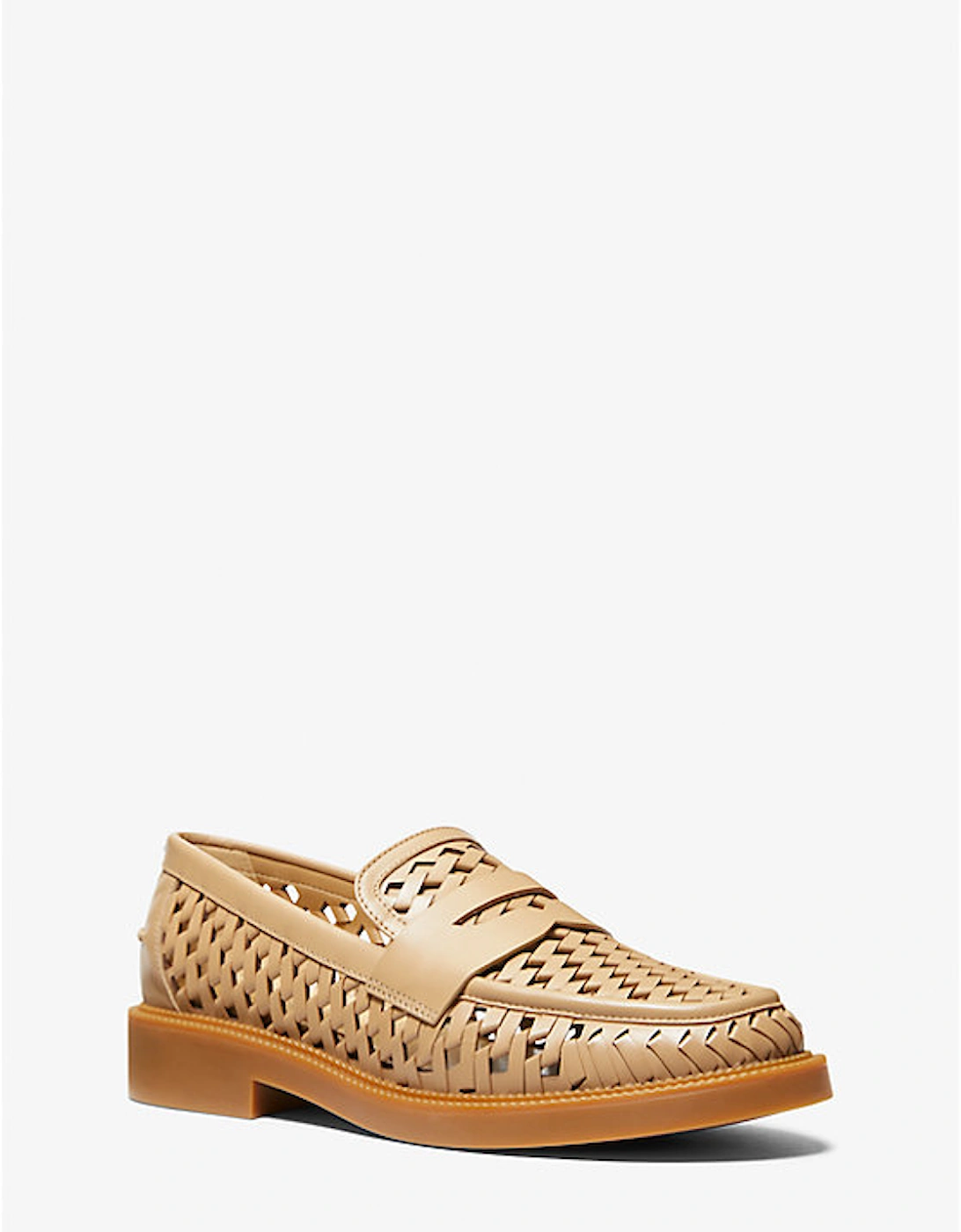 Eden Hand-Woven Leather Loafer, 5 of 4