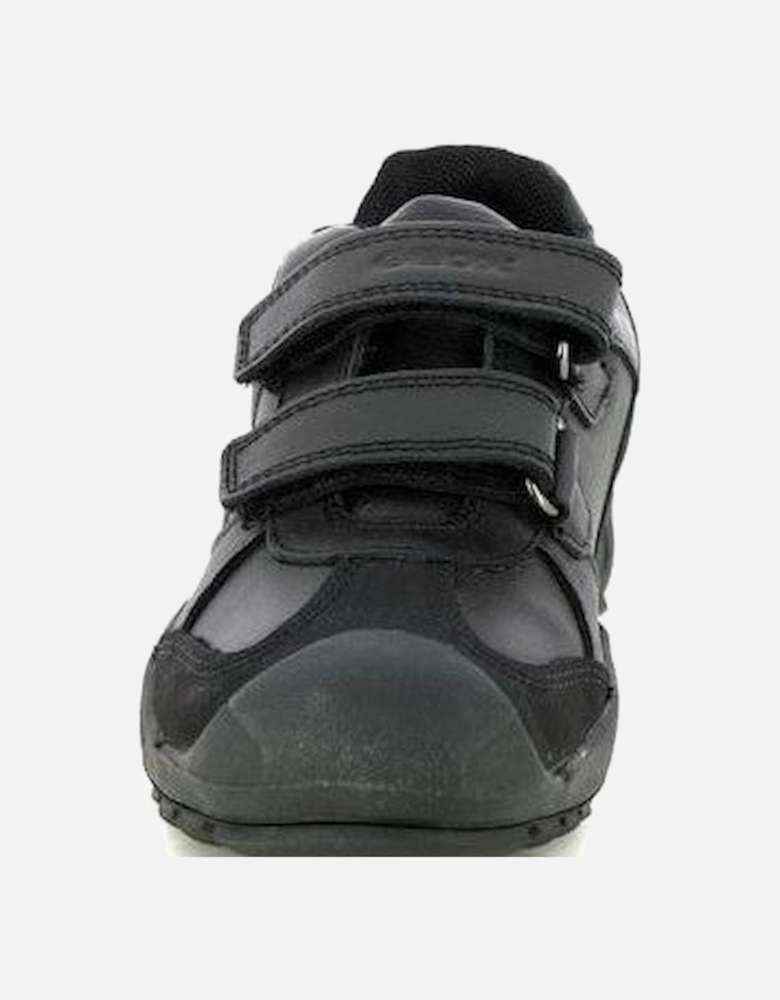 Savage J841VB School Shoes in Black