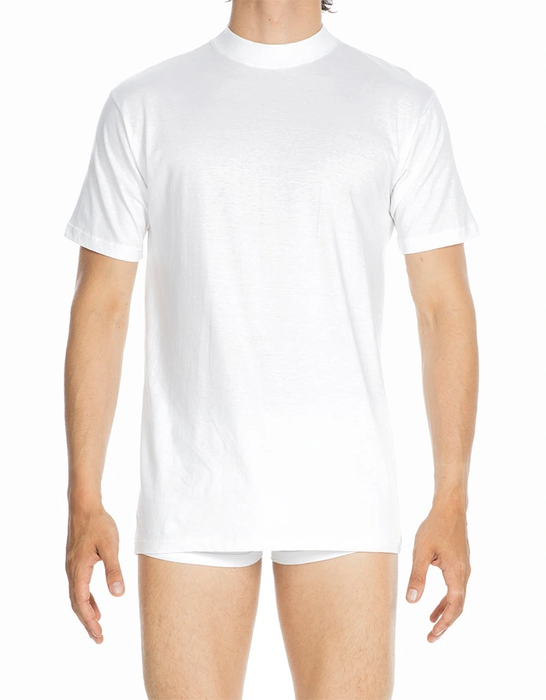 Harro Pure Cotton Crew-Neck T-Shirt, White