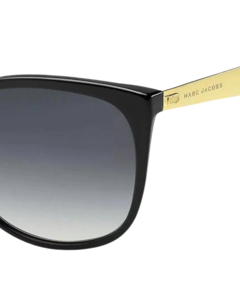 Marc Jacob Black Detail Gold Sunglasses