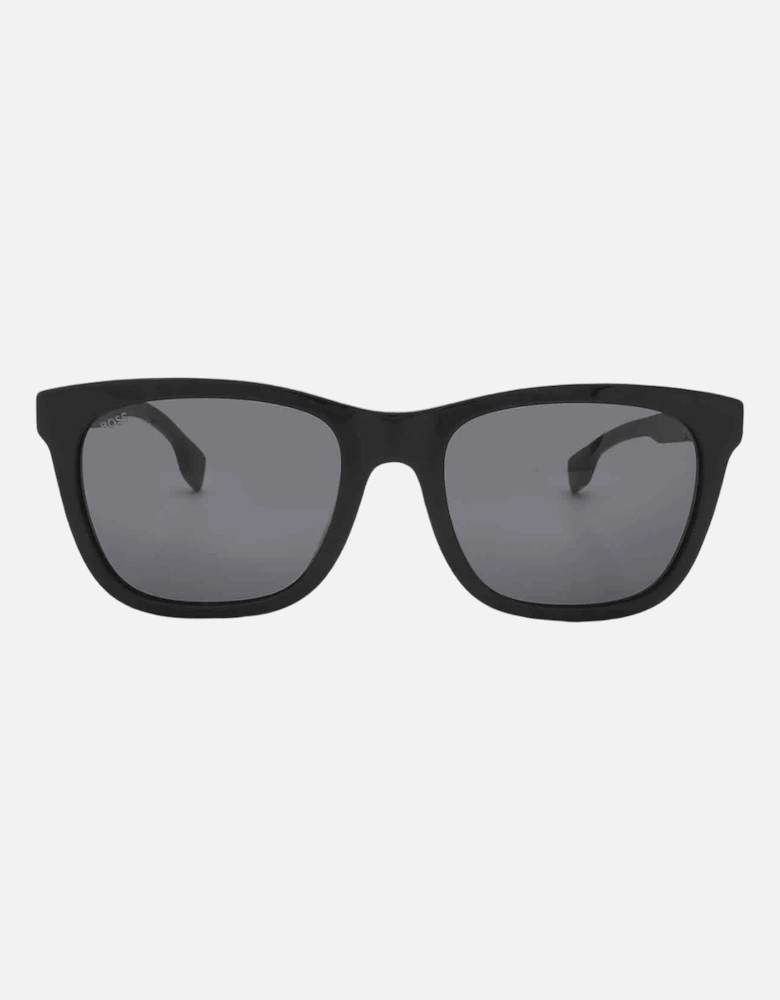 1555 0807 Ir Black Sunglasses