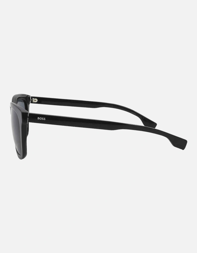 1555 0807 Ir Black Sunglasses