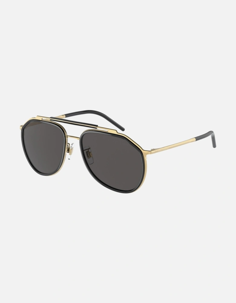 Dolce Gabbana 0Dg2277 02 87 Gold Sunglasses