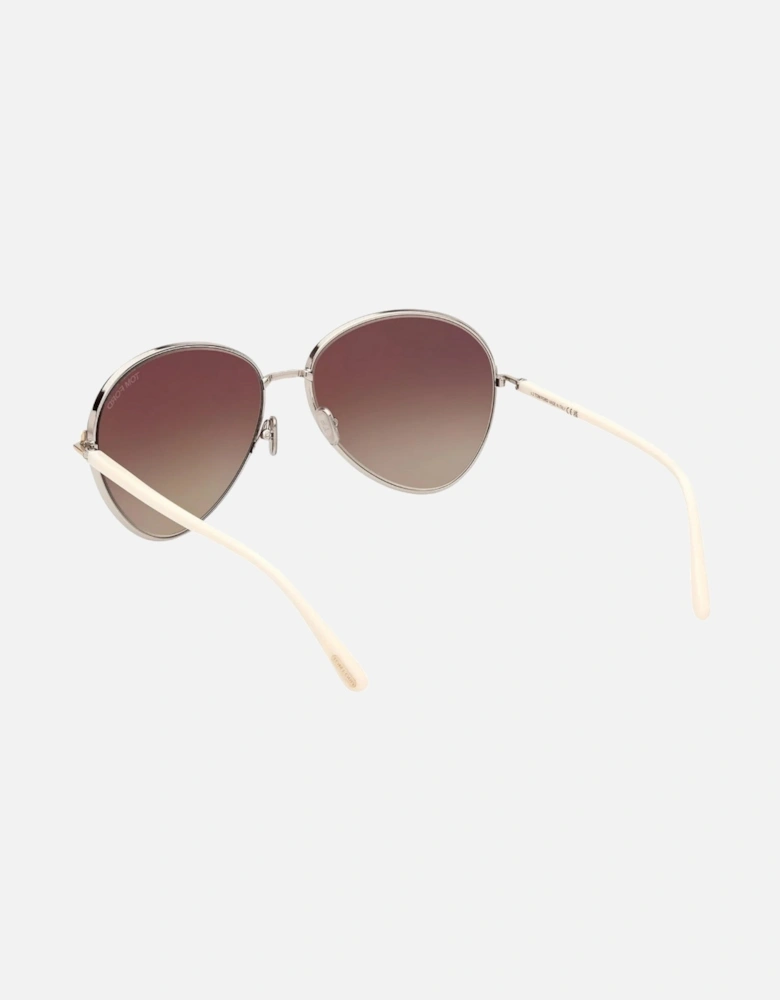 Ft1028 16G Silver Sunglasses