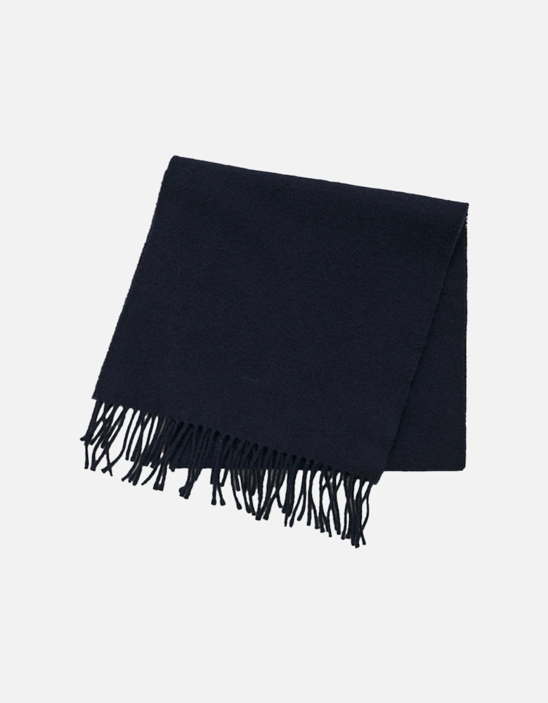 Wool Scarf, Navy
