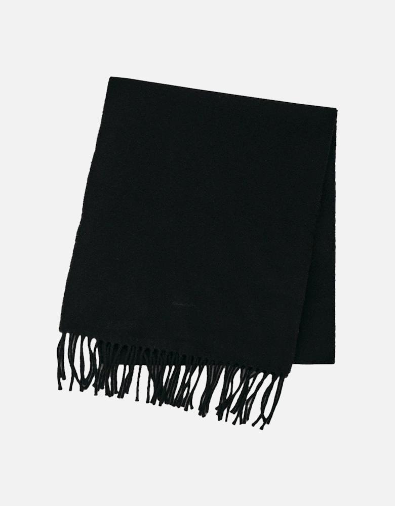 Wool Scarf, Black