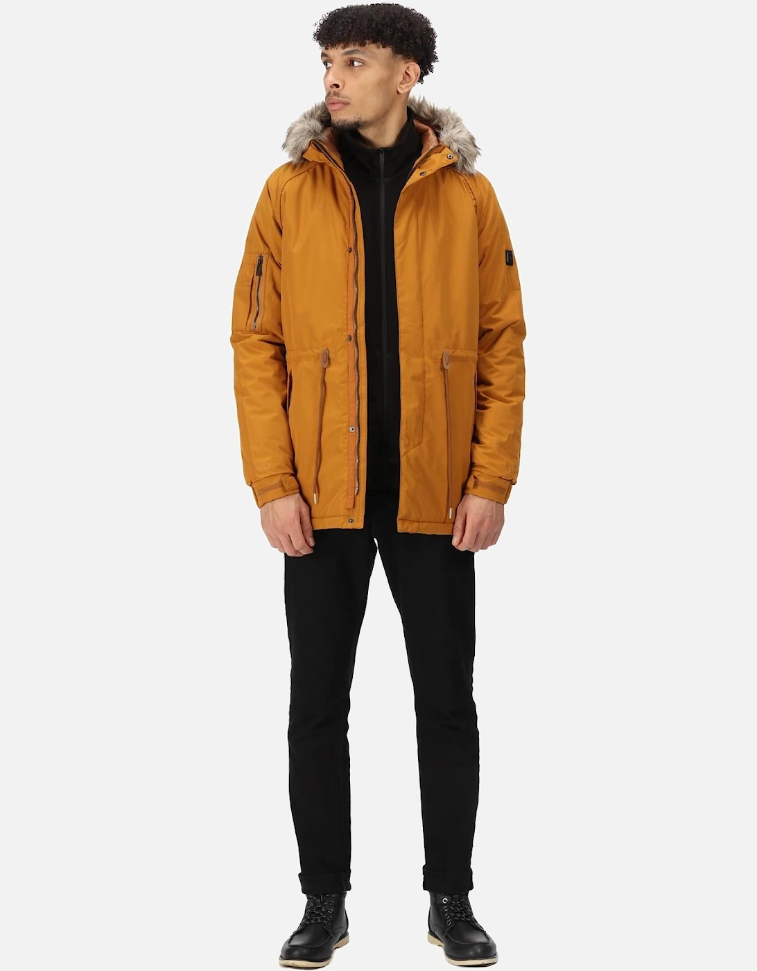 Mens Salinger III Waterproof Parka Jacket, 2 of 1