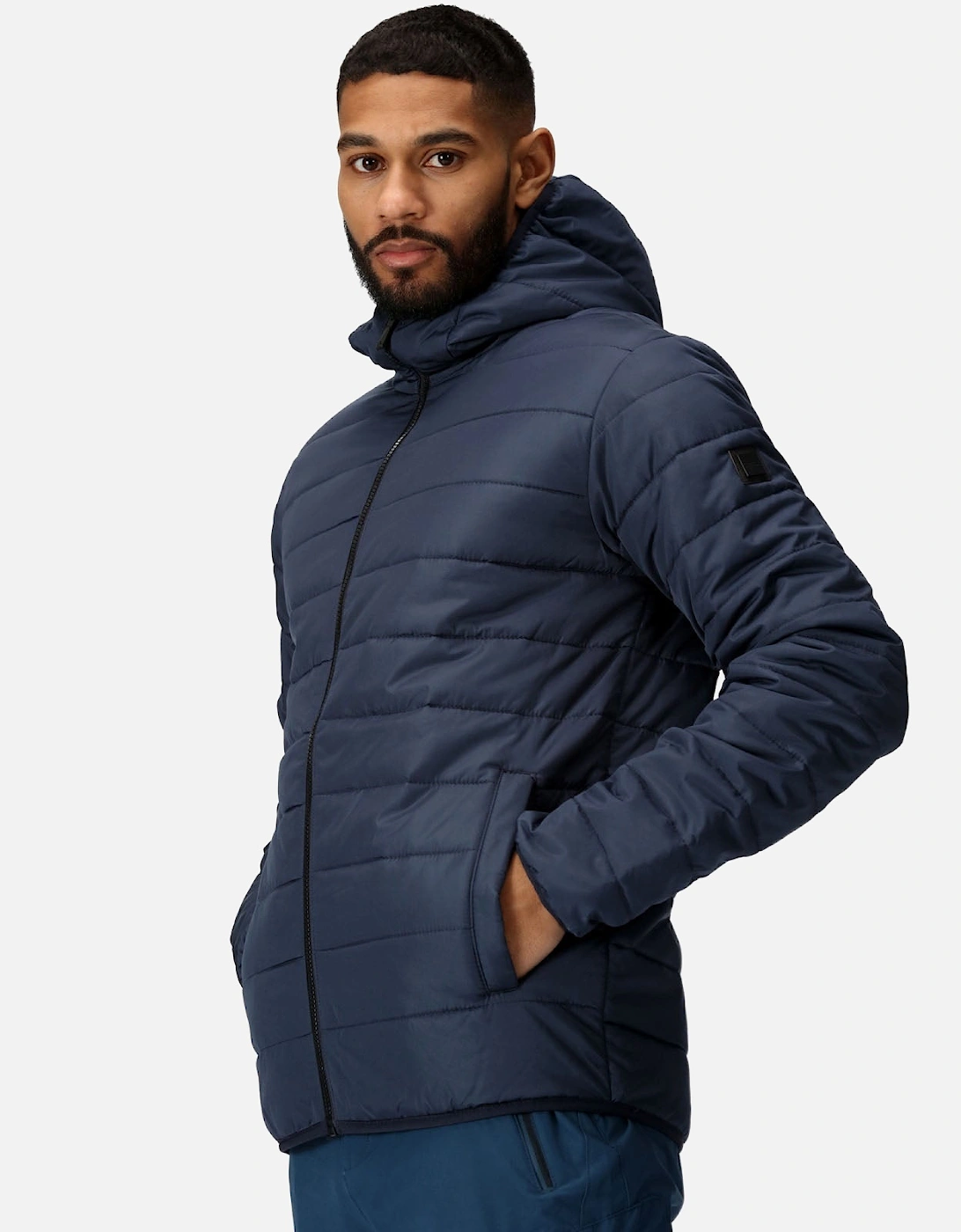 Mens Helfa Insulated Quilted Jacket, 2 of 1