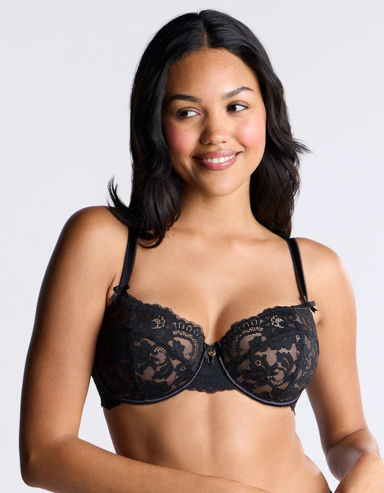 Lana Plunge Bra - Black Mix