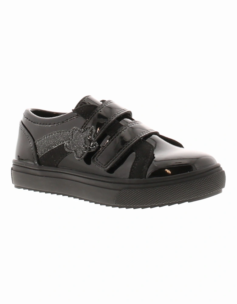 Girls Shoes Trainers School Twinkle black UK Size