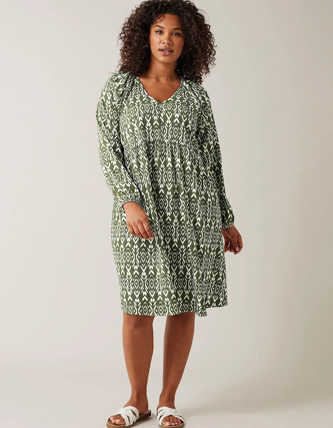 Jersey Crepe Tea Dress, 2 of 1