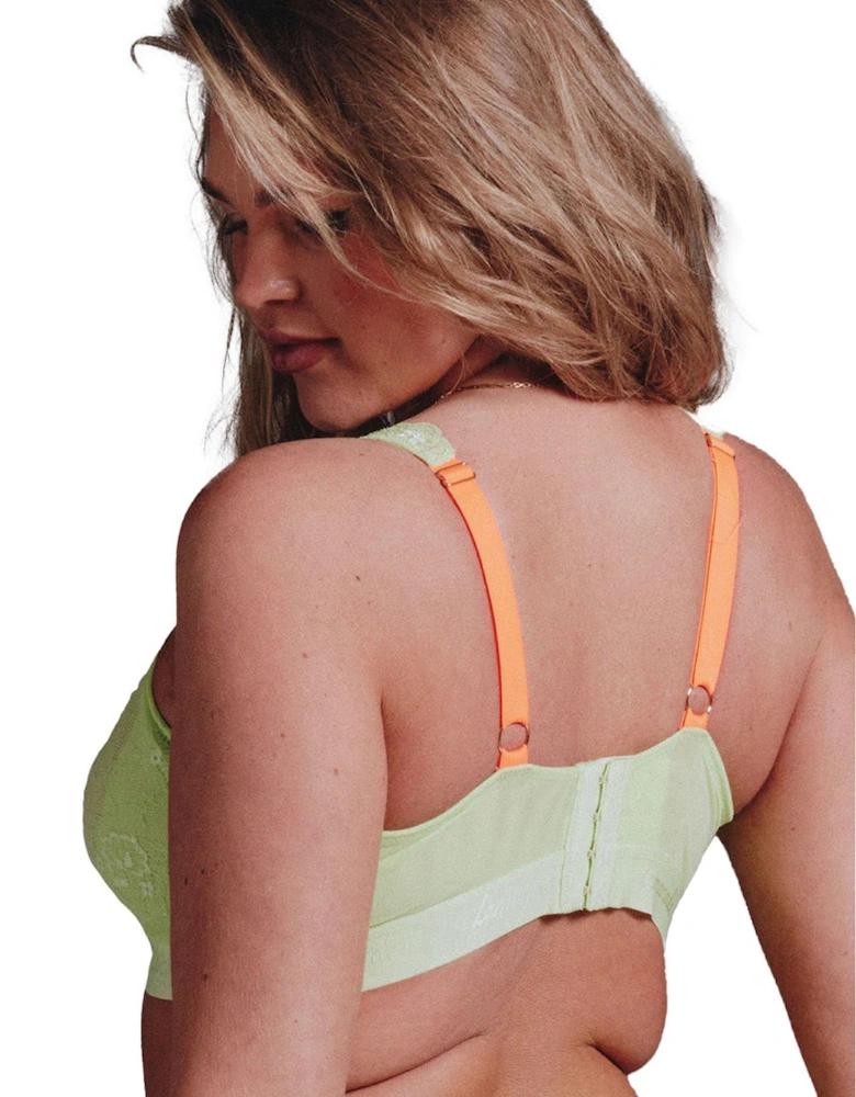 Lace Fuller Cup Bra - Pistachio