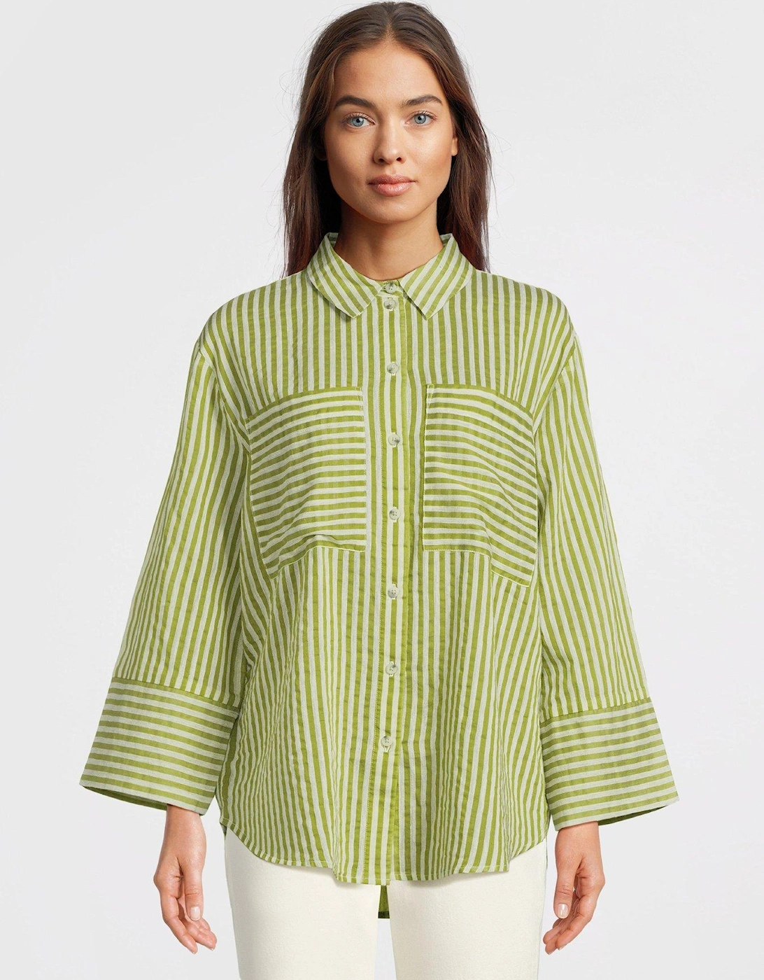 Stripe Shirt - Lime, 6 of 5