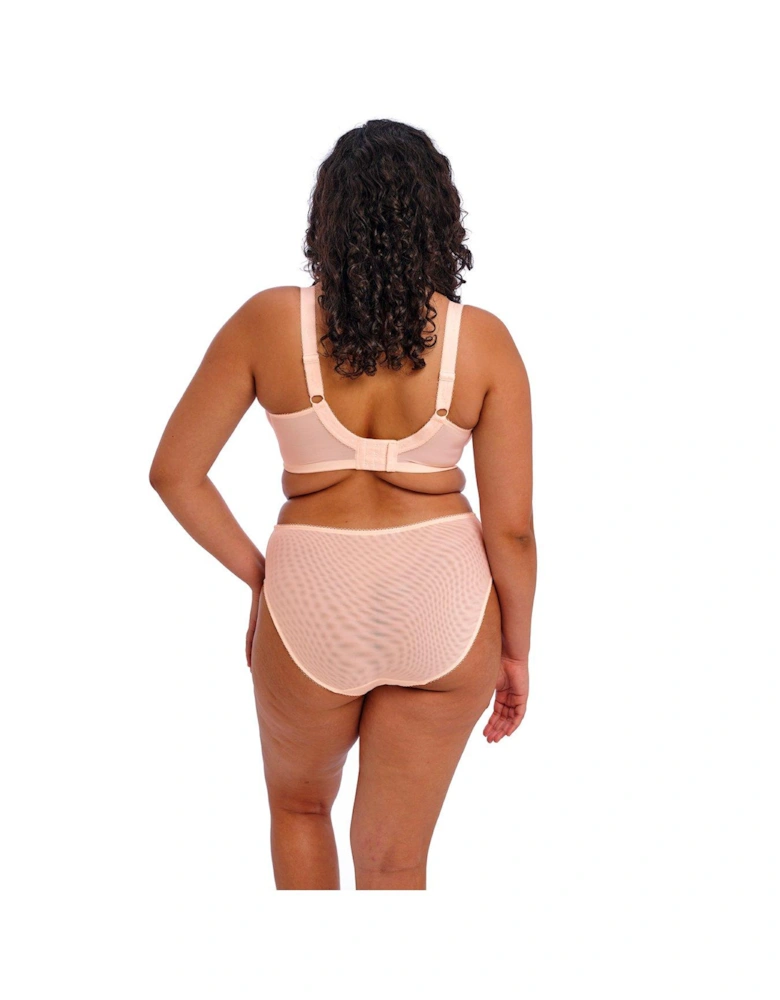 Himari emb High Leg Brief - Light Pink