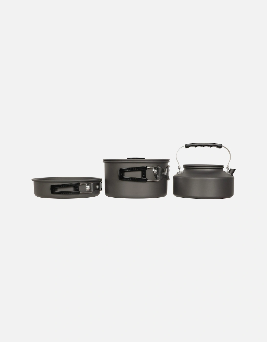 Mountain Warehouse Unisex Grey Camping Cookware Set - Size: One Size