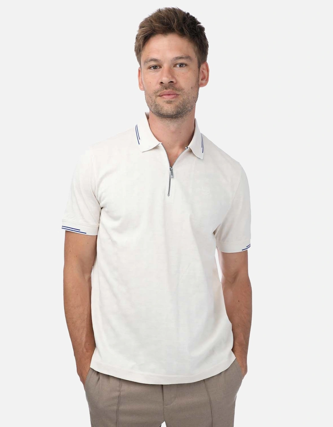 Minet Regular Textured Polo