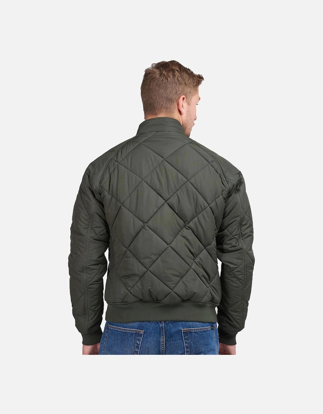 Intl Steve McQueen Quilted Merchant Jacket Sage