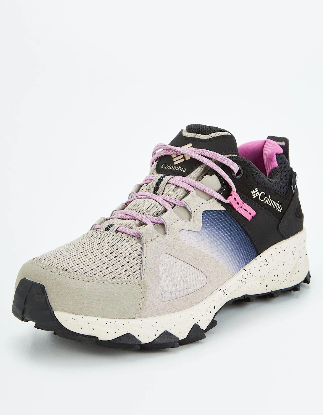 Womens Peakfreak Hera Outdry Waterproof Hiking Shoes - Grey/pink