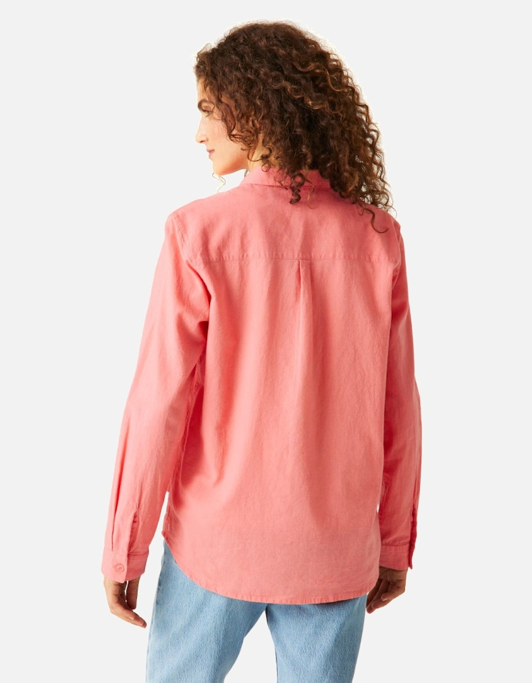 Womens Primevere Cotton Blend Long Sleeved Shirt