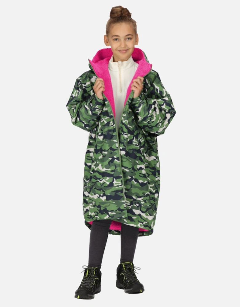 Boys Waterproof fleece Lined Robe Jacket Coat