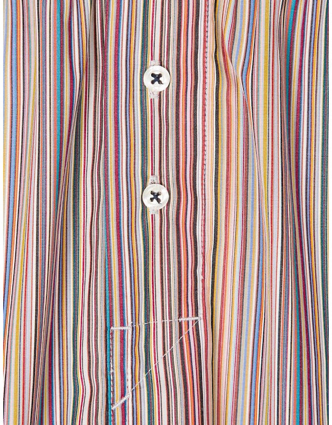 Signature Stripe Cotton Boxer Short, Multicoloured