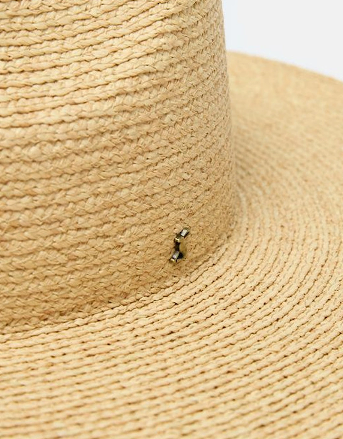 Women's Seville Natural Straw Fedora Hat