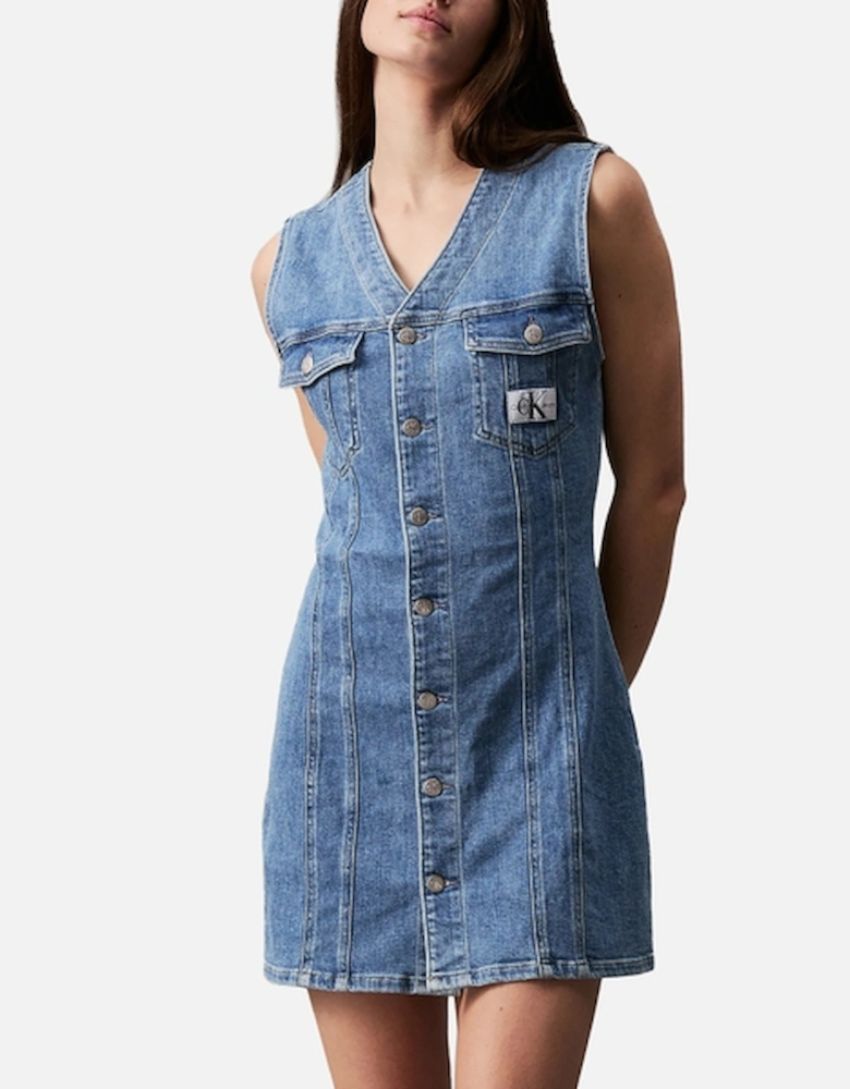 Jeans Sleeveless Denim Dress