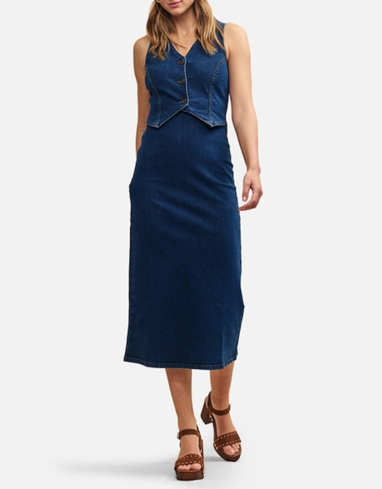 Lambeth Denim Waistcoat Dress